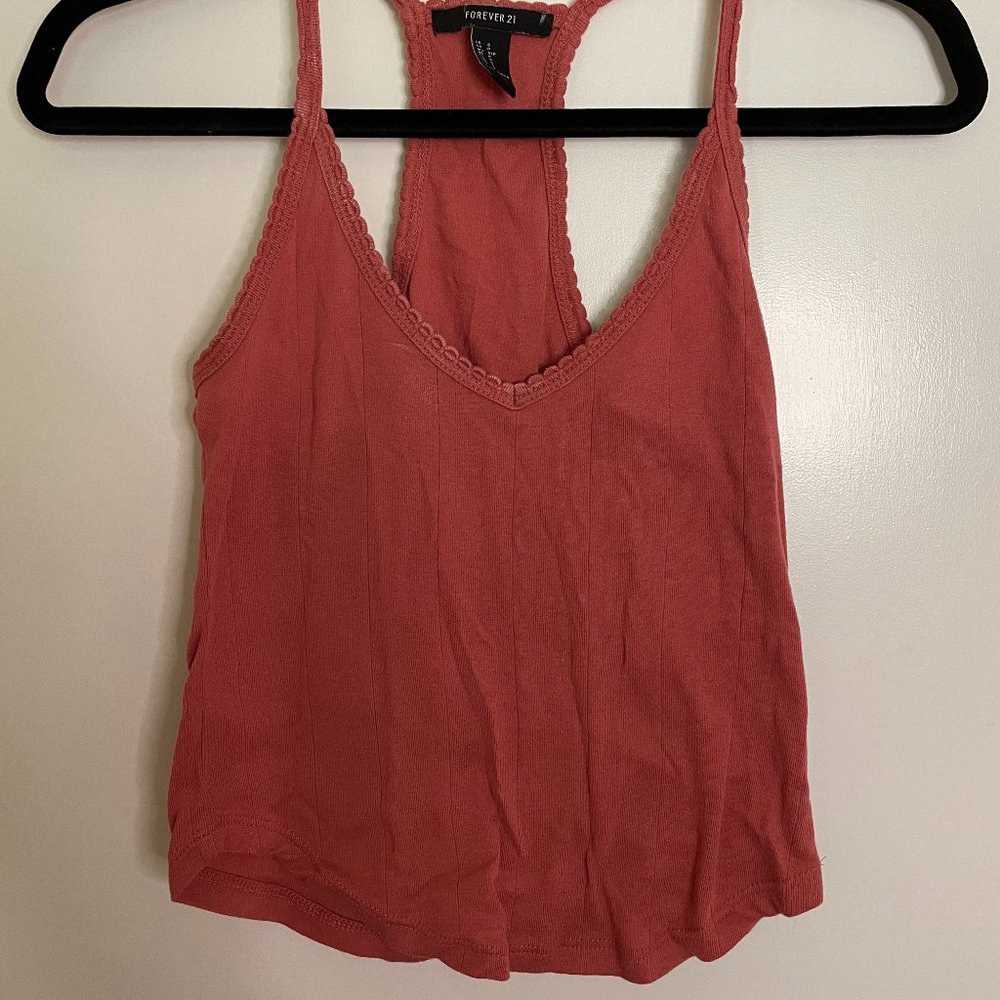 Forever 21 pink tank top